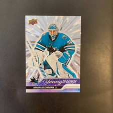 2023-24 Upper Deck Extended Series Magnus Chrona Young Guns Outburst - Sharks