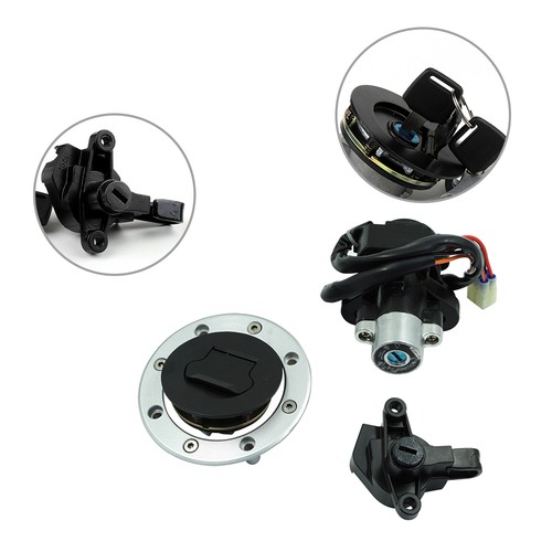 Ignition Switch Fuel Gas Cap Seat Lock Key Fits For Suzuki GSF1200 Bandit - Picture 20 of 20