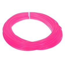 Wicker Repair Kit, 98 ft 2.4mm Round Synthetic Rattan Material, Pastel Pink