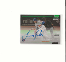2022 TOPPS STADIUM CLUB CHROME JEREMY PENA RC AUTO #20/99