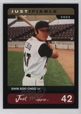 2002 Just Minors Justifiable Black /50 Shin-Soo Choo #42 Rookie RC 0q3