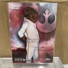 2025 Topps Chrome Star Wars - Admiral Ackbar #1