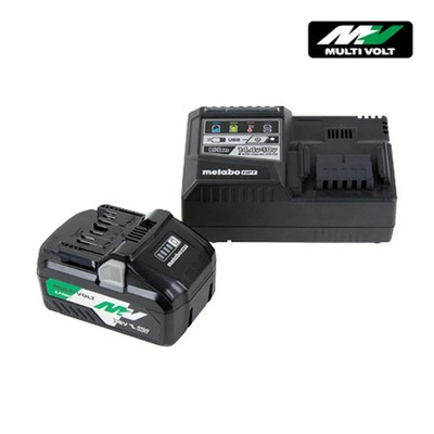 Metabo HPT UC18YSL3QCYM 36V/18V MultiVolt 4 Ah/8 Ah Battery and Charger Kit New