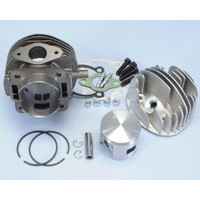Kit Von Zylinder Komplett Polini Eisen Ø57 ,5Mm FüR Motorrad Ersatzteile ZubehöR