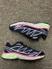 Salomon XT-6 Hiking Trainers Black and Pink Size 3.5 Women’s Trainers Shoes
