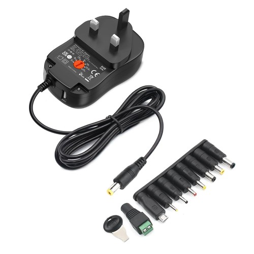 Zolt 45W Universal Power Adapter AC DC 5V 6V 7.5V 9V 12V 13.5V 15V ...