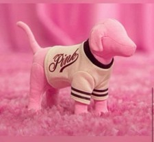 New 2025 PINK Victoria  s Secret Mini Dog with Sweater, Collectible, Limited Ed.