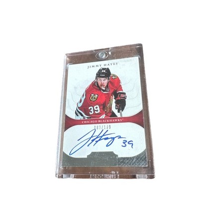 2011-12 Panini Rookie Jimmy Hayes Autographed 89/199