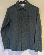 NWOT HANNA ANDERSSON Boys  Green Herringbone Long Sleeve Shirt Size 150/US 12