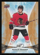 2020-21 Upper Deck Ice Orange #69 Nicolas Beaudin