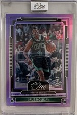 2024-25 Panini One and One Basketball Jrue Holiday #66 Purple /25
