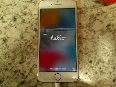 Apple iPhone 7 -128 gb  Rose Gold - unlocked, working PLEASE READ