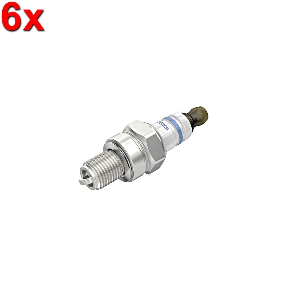 BOSCH 6x Spark Plugs 0242035503