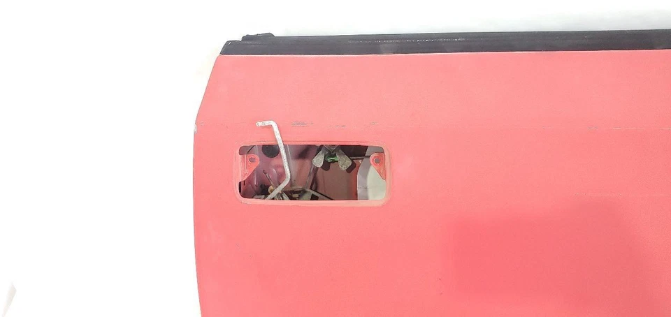 1988 1989 Toyota Celica All Trac OEM Front Right Bare Door Shell Red  - Image 2 of 4