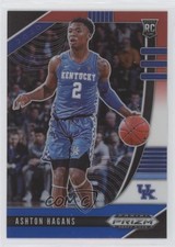 2020-21 Panini Prizm Draft Picks Red White & Blue Prizm Ashton Hagans #39 n1u