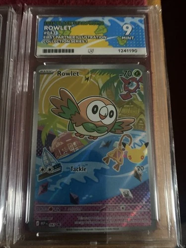 Pokemon TCG - Rowlet 043 First Partner Illustration Collection 1 - ACE 9