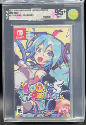 Hatsune Miku Logic Paint S Nintendo Switch New Sealed VGA 95+ Graded