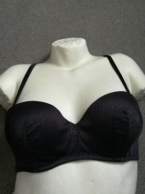 Lingadore Balconet-BH mit wahlweise String oder Slip, 85B, schwarz