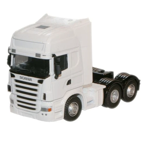 Oxford 76WHSCACAB Scania Topline Tractor Unit White 1:76 Scale Suit Code 3