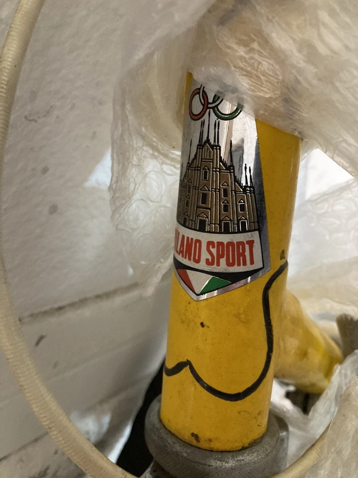 Bicicleta de carretera Campagnolo años 70 Milano Sport 56 cm acero vintage 2x5 velocidades Foto 3 de 4