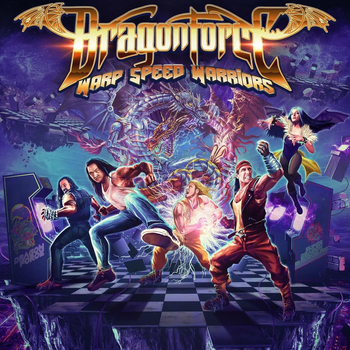 DRAGONFORCE WARP SPEED WARRIORS DELUXE EDITION JAPAN 2 CD DELUXE