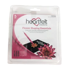 New- Heartfelt Creations Flower Shaping Essentials- Stylus Tool, Nibs & Mat