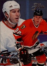 1994-95 Flair #35 Bernie Nicholls  Blackhawks