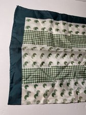 Vintage Scarf Geometric Acetate Japan