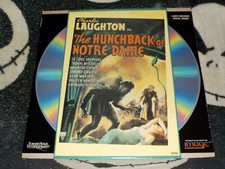 The Hunchback of Notre Dame Laserdisc LD Commentary Charles Laughton FreeShip 50