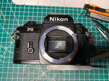 Nikon FG SLR Film Camera Body Black - new light seals