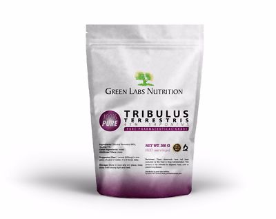 Tribulus Terrestris 45% Saponins Powder   High Strength Vitality, Libido Support