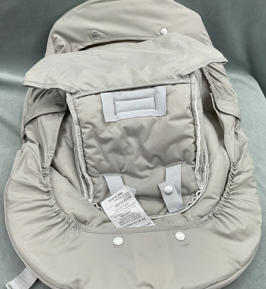 Cubierta de asiento de tela de repuesto Graco Slim Spaces Swing Reign Foto 3 de 4