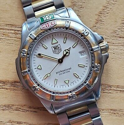 38mm 1990s TAG HEUER Professional 200M WF1120-0 MEN 38mm 1990s TAG HEUER Professional 200M WF1120-0 MEN