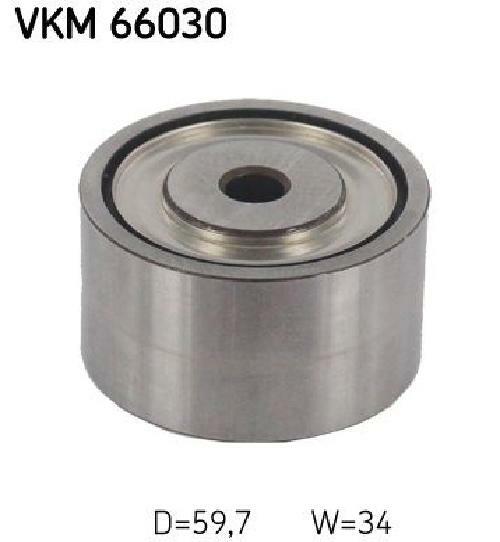 Original SKF Deflection/Guide Pulley Ribbed Belt VKM 66030 for Suzuki - Image 7