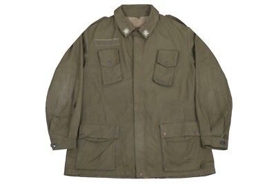 GIACCA PARKA MIMETICO Vegetato Militare Tipo Esercito Italiano Goretex - Foto 3