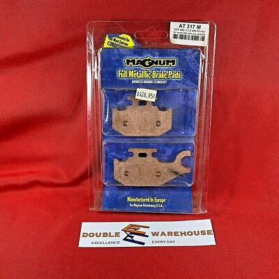 NOS Magnum AT 317 M AT317M AT-317M Full Metallic Brake Pads 