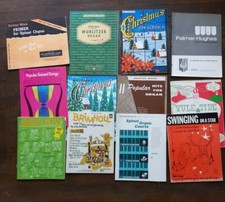 12 Organ Music Booklets