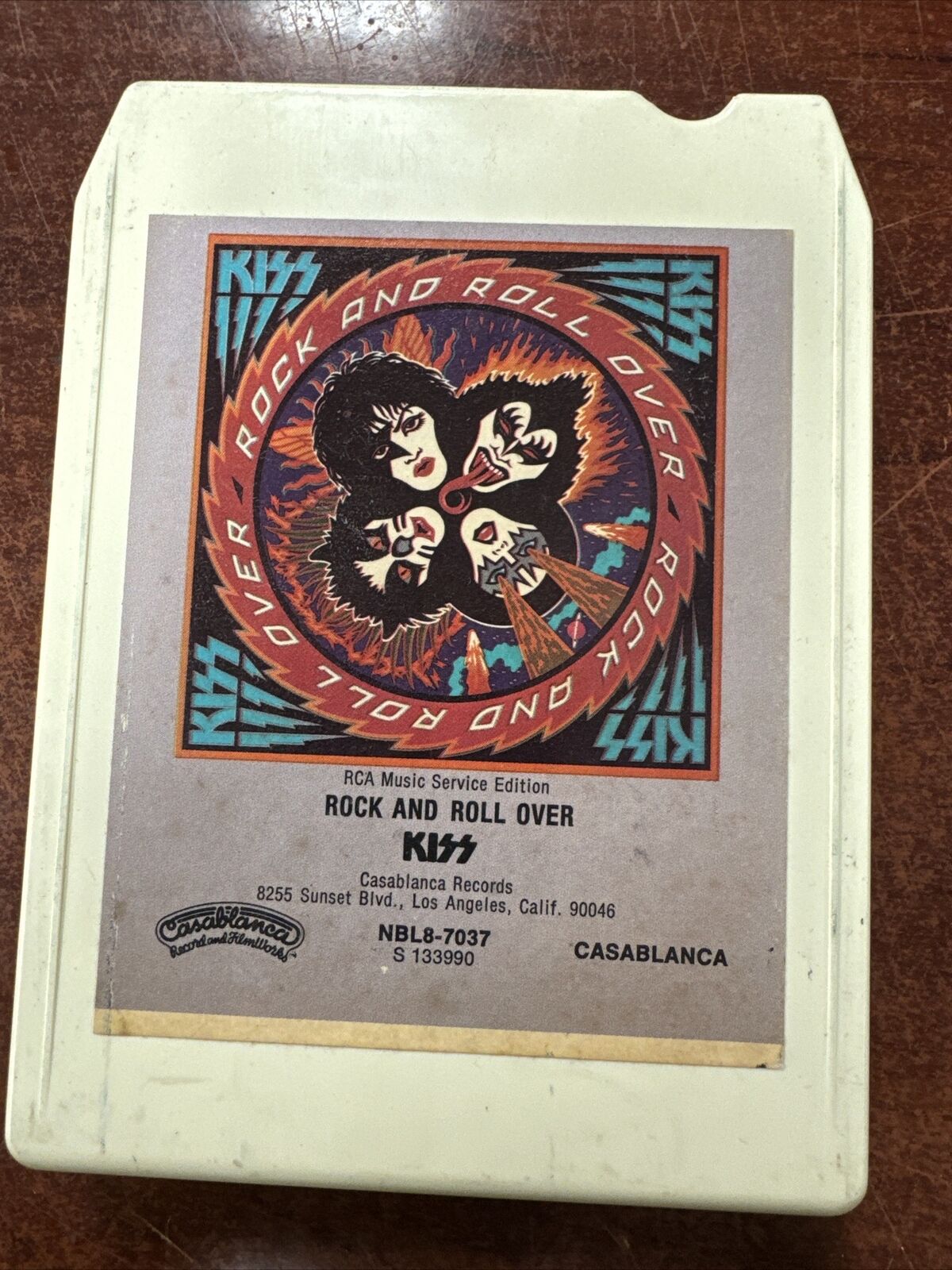 KISS ROCK AND ROLL OVER 8 Track Played Through 