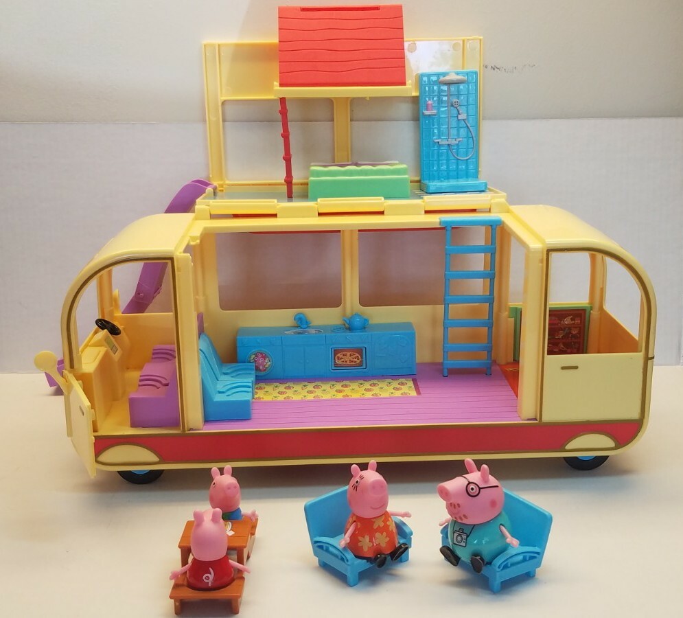 peppa pig transforming camper van