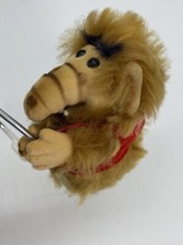 Vintage Alf Clip On Toy Stuffed Animal Plush Hugger Alien TV Born In The USA