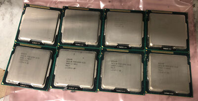 LOT OF 8 INTEL CORE Penitum 2nd Gen 1155 - G620 G630