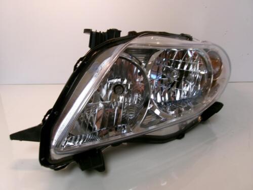 Fits 2009 2010 Toyota Corolla Driver Lh Halogen Headlight - CAPA - Picture 3 of 8