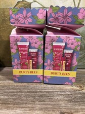 burts bees lip balm and hand cream and tinted lip balm watermelon Lot Of 2.