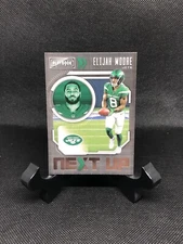 2021 Panini Playbook Next Up #NXT-EMO Elijah Moore Rookie