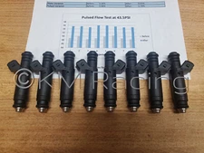 8x FI114961 60LB 650cc Siemens Deka Fuel Injectors: Flow Tested & Cleaned