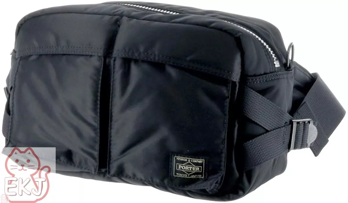 PORTER YOSHIDA JAPAN Tanker Waist Bag Black [622-78302]