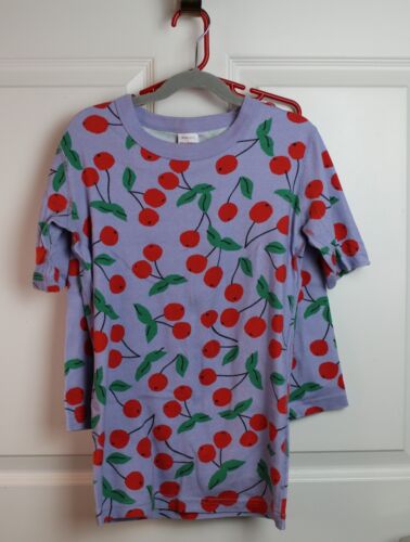 Girl's Hanna Andersson Short Johns Organic Cotton Purple Cherries Sz 160 14-16