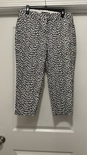 Talbots slim crop pants Size 14P