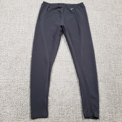 Nike Alpha Project Pants Girls XL 16-18 Black Leggings Vintage Y2k 90s Teen