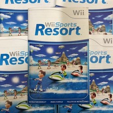 Wii Sports Resort Wii Nintendo Wii Instruction Manual Only